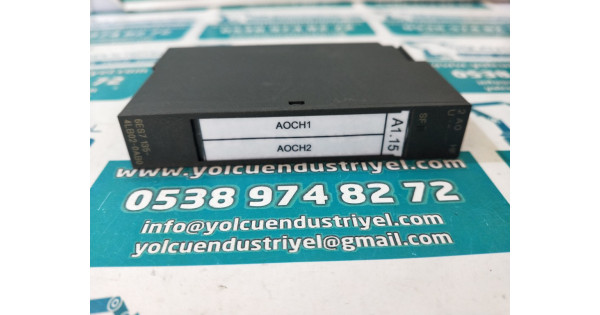 Module Analogique Siemens 6ES7135-4LB02-0AB0 - 2 Sorties Analogiques Haute Fréquence - Occasion Fonctionnel
